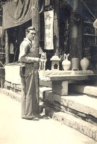 Laurence Sickman in Luoyang, China.