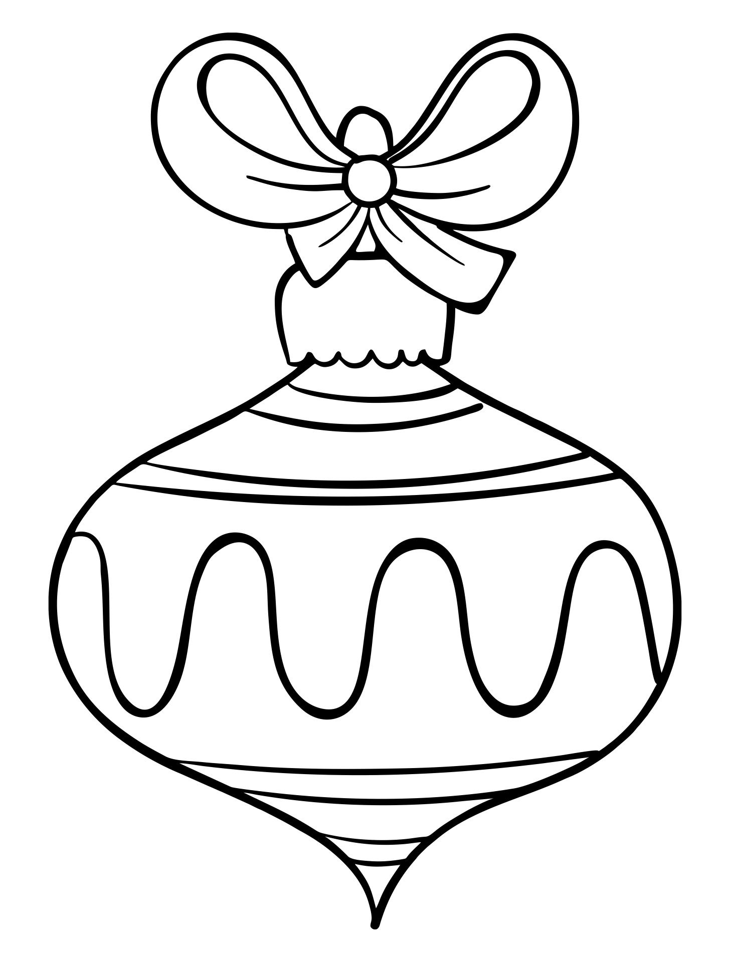 Round Christmas Ornament coloring page Free Printable Coloring Pages ...