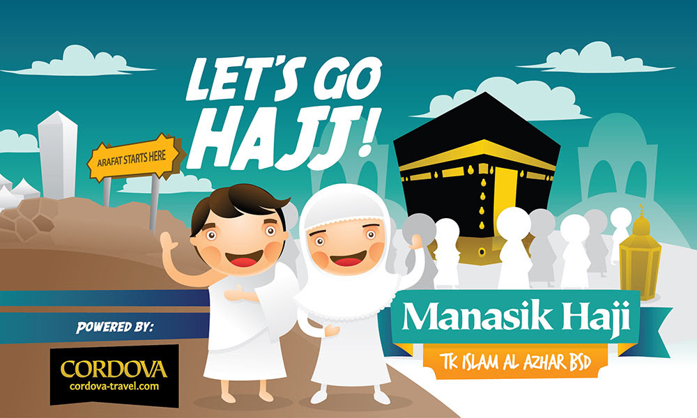 34 Gambar Kartun Manasik Haji Anak Tk Kumpulan Gambar Kartun