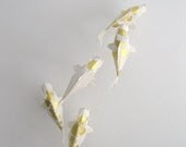 5 Fish Gold Leaf Kohaku and Tancho Pond - MABONAORIGAMI 5 Fish Gold Leaf Kohaku and Tancho Pond - MABONAORIGAMI