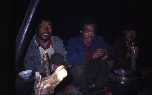 tent interior