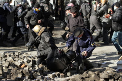 Ucraina, in prag de razboi civil: Proteste sangeroase la Kiev: 25 de morti LIVE