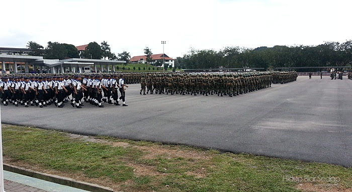 raptai perbarisan