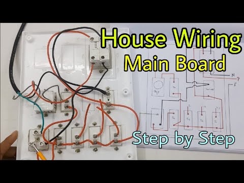 House Wiring of Main Electrical Board Step by Step - Deepakkumar Yadav