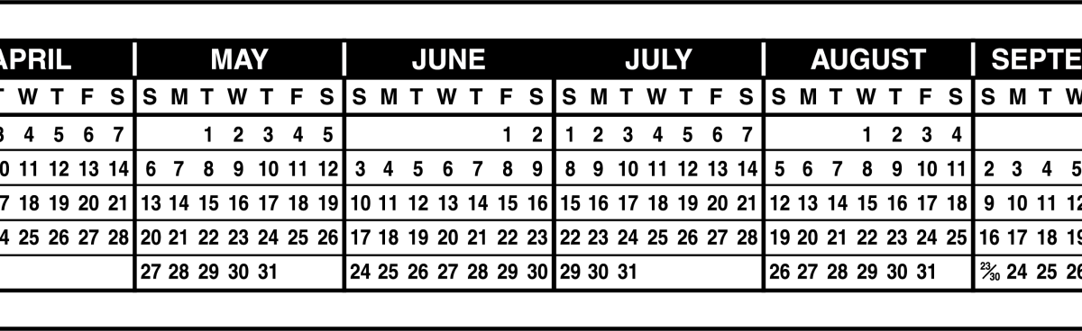 Strip Calendar Printable 2021 | Printable March