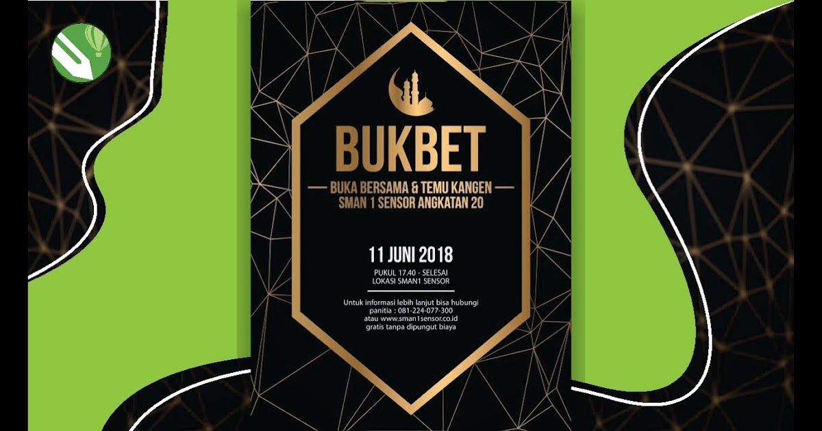 Desain Undangan Bukber Keren Terbaru Kartu Undangan