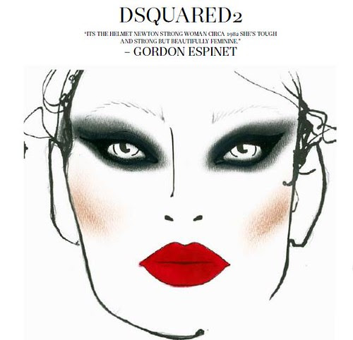 Milan MAC Fall/Winter '10 Daily Face Charts For Friday, February 26th ...