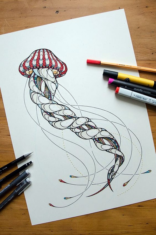 Absolutely Beautiful Zentangle patterns For Many Use (40)