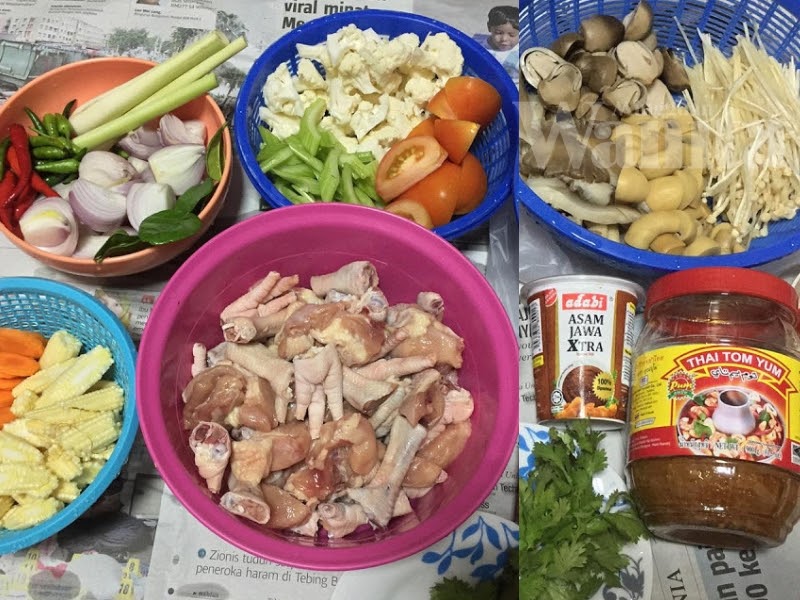 Resepi Tomyam Guna Pes Segera  Kriwil j