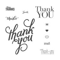 Another Thank You Photopolymer Stamp Set