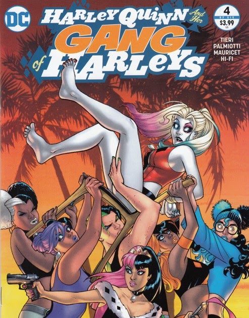 Eee! Tess Ate Chai Tea!: Harley Quinn and her Gang of Harleys #4