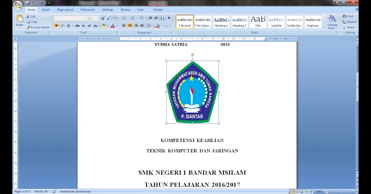 ★ Contoh cover jurnal uin bandung