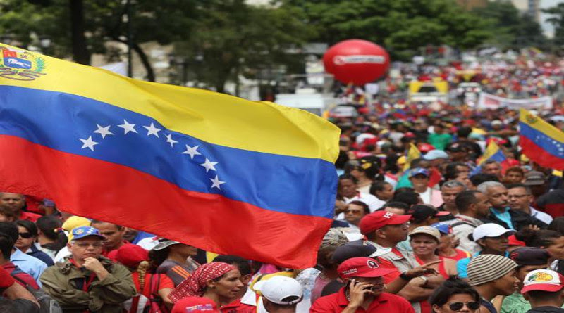 Venezolanos salieron a las calles de Caracas a decirle ¡Adiós OEA!