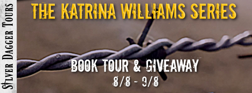 Book Tour Banner for mystery thriller The Katrina Williams series by Robert E. Dunn with a Book Tour Giveaway 