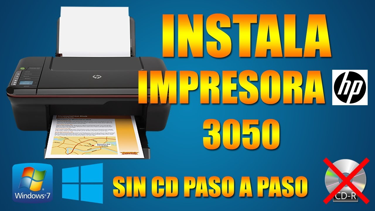 Programa Para Control Instalar Impresora Hp Deskjet 3050 Sin Cd 8100