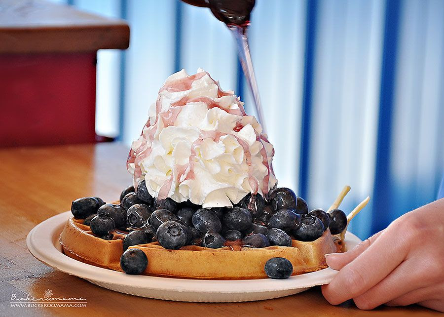 7.31B, and had a blueberry-waffle afterwards!
