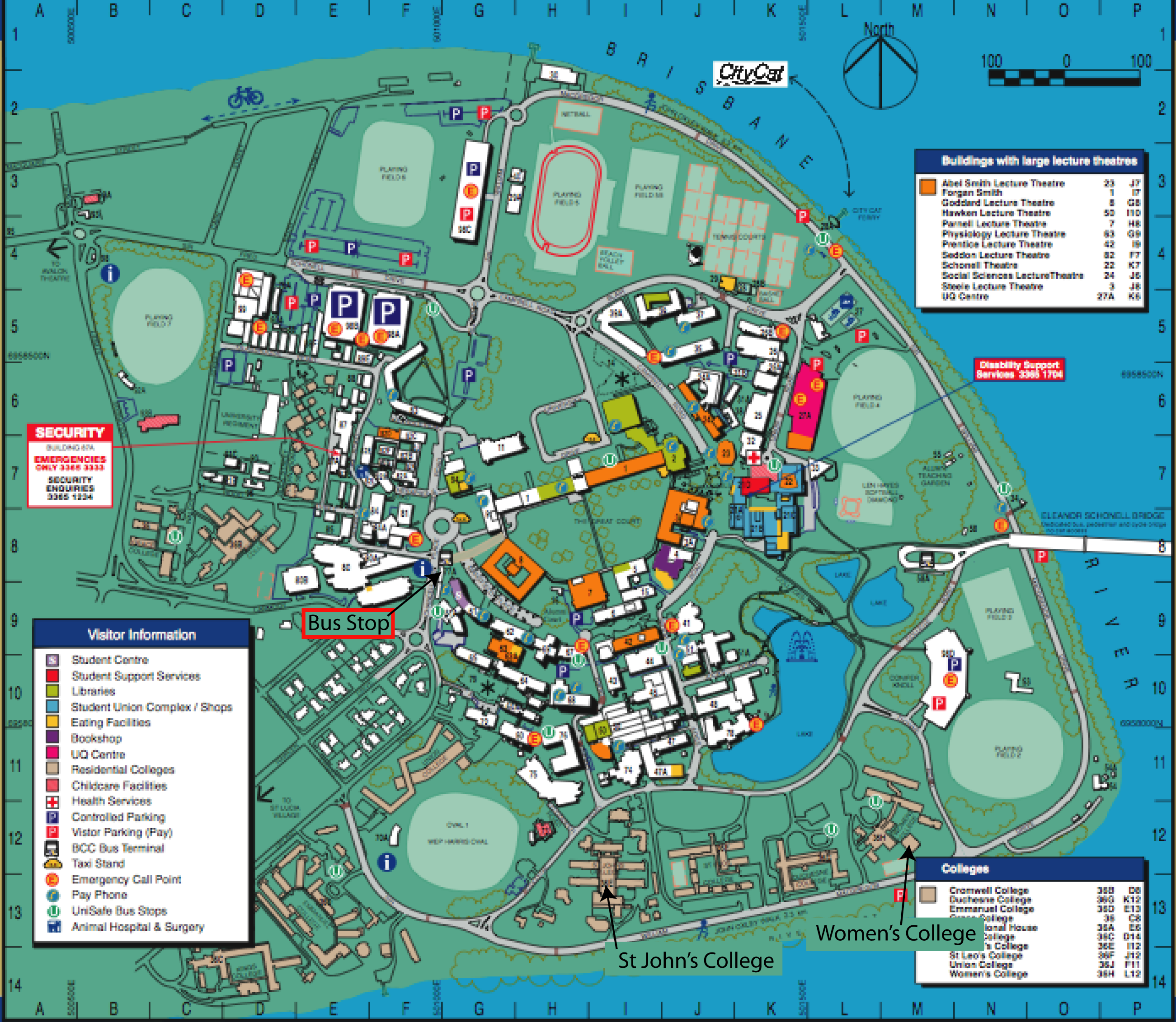Uq Map St Lucia