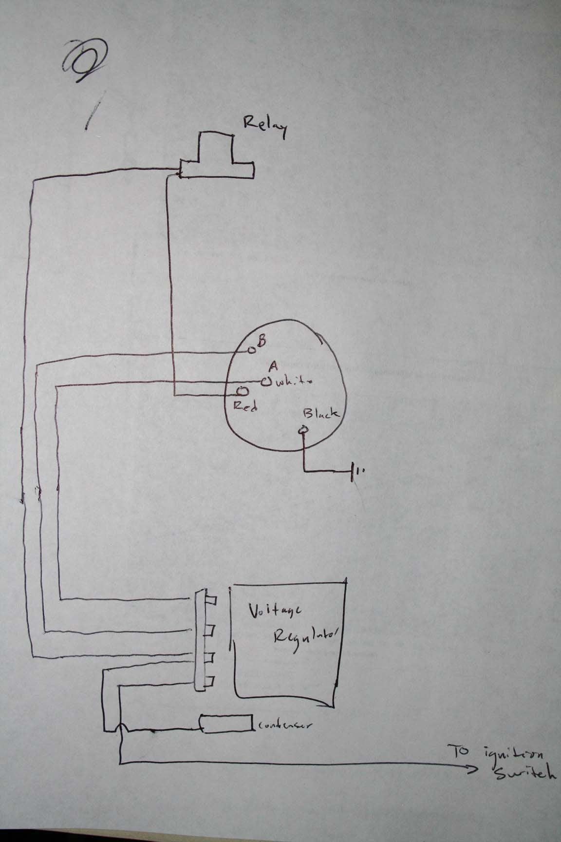 Ford Alternator Wiring Diagram External Regulator - Wiring Diagram