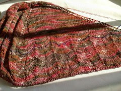Traveling Woman Shawl - Third chart A repeat