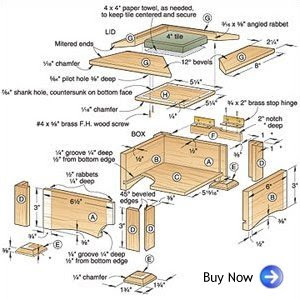 DIY Wood Design: Woodworking plans jewellery box