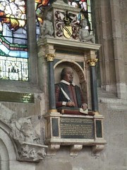 Shakespeare's memorial at Holy Trinity Church