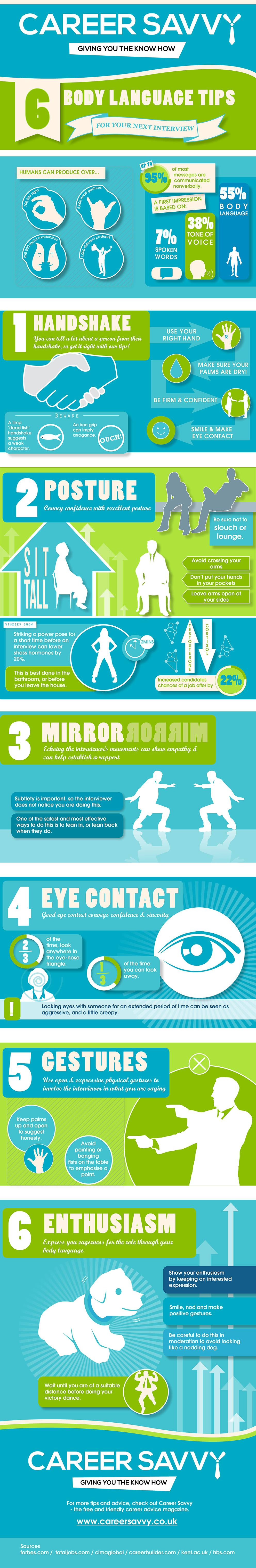 6-body-language-tips-for-your-next-interview-infographic-visualistan