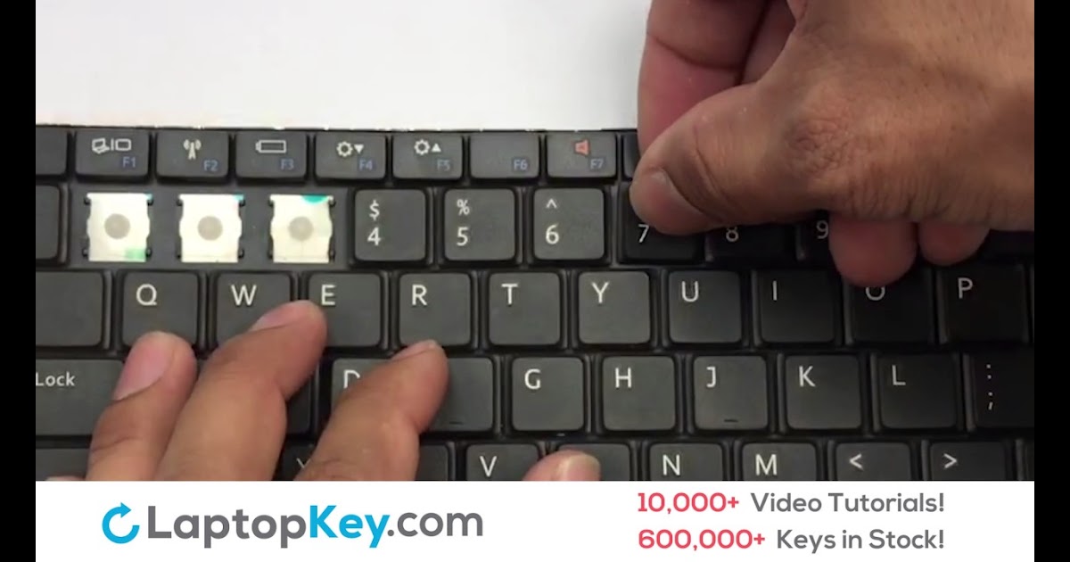 Dell Laptop Keyboard Replacement Keys - BHe