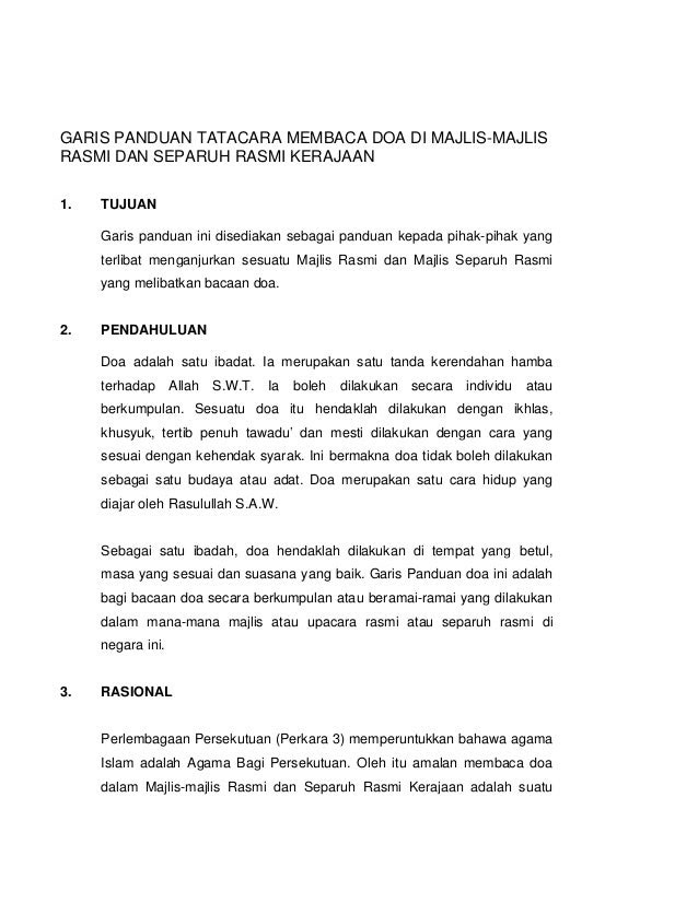 Å! 34+ Lister over Surat Rasmi Kerajaan? Surat rasmi, contoh surat