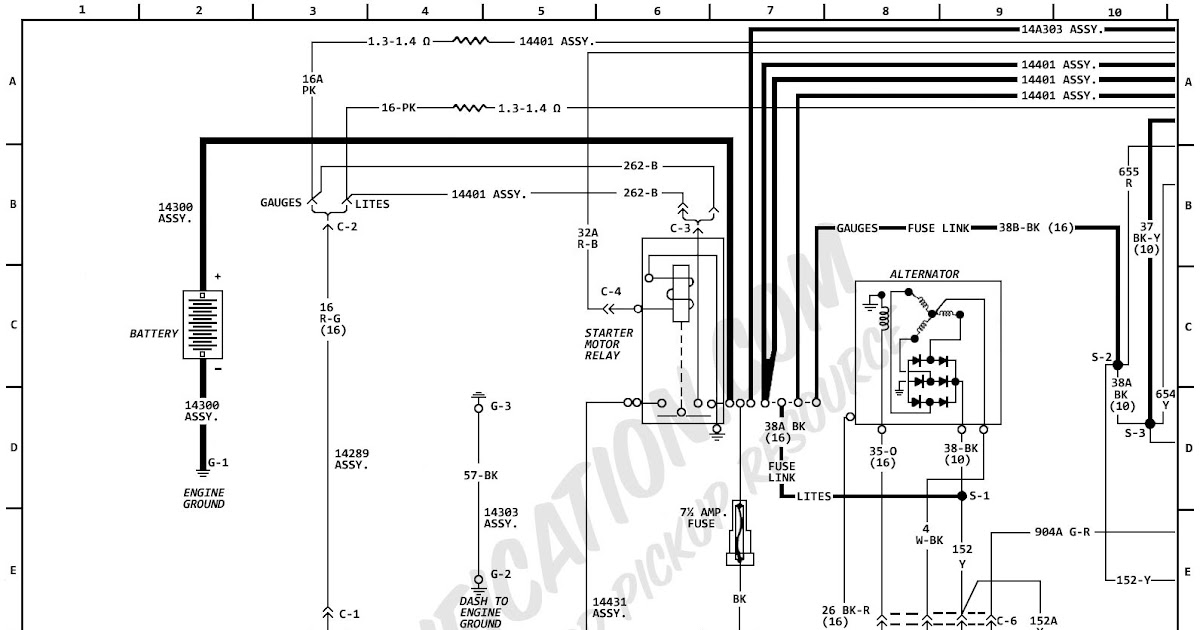 50  Ford F100 Turn Signal Wiring Diagrams