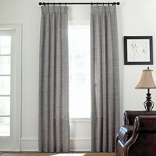 New Jcpenney Thermal Black Pinch Pleated Drapes 150x84 U0026quot