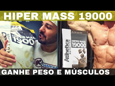 Hiper Mass 19000 Athletica Nutrition o Novo Hipercalórico Bom Barato e  Gostoso