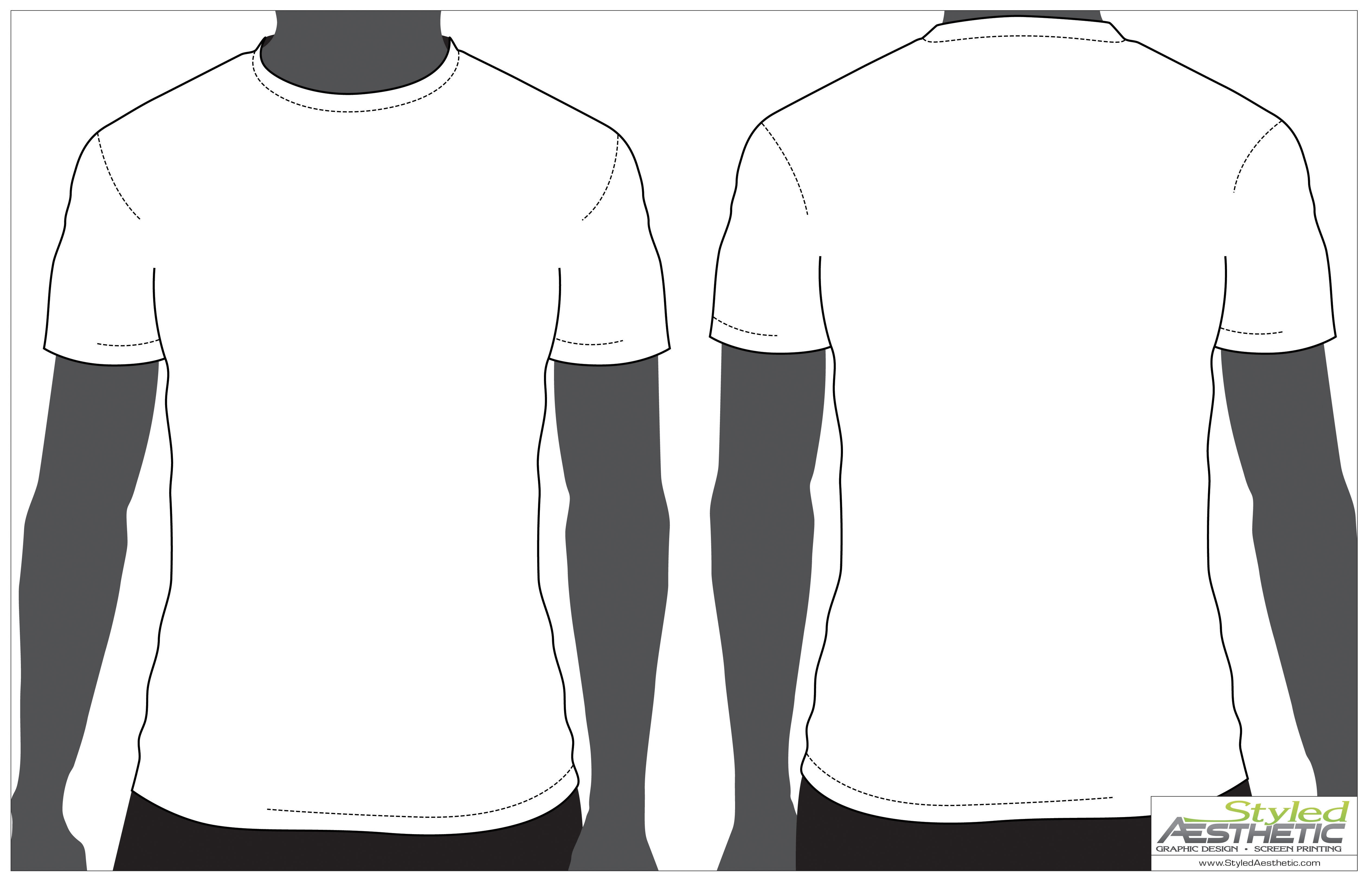 Blank T Shirt Design Intended For Blank Tshirt Template Pdf