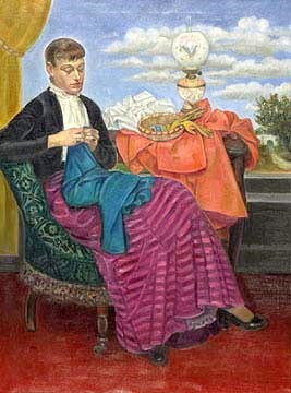 Woman Sewing Woman Sewing