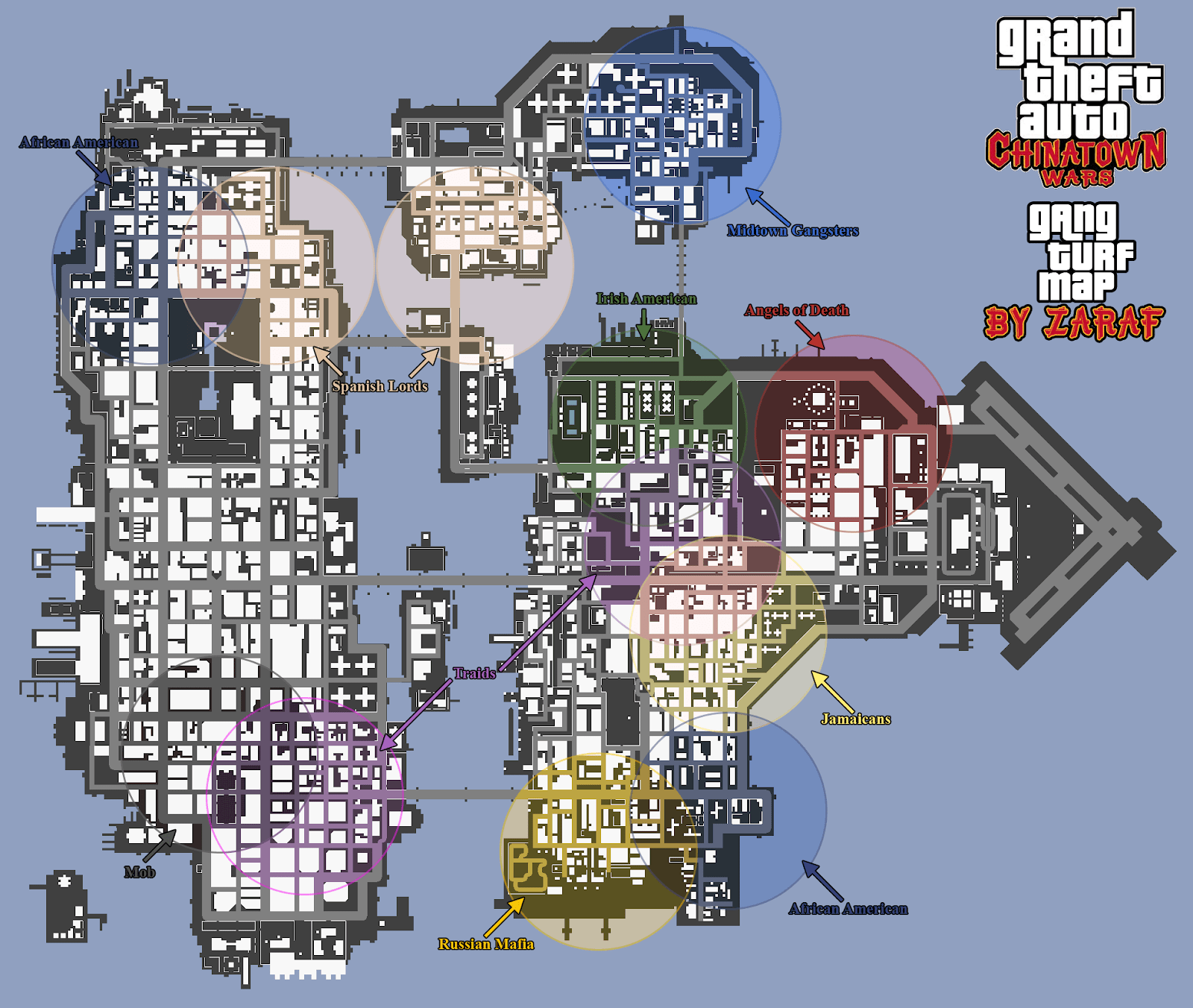 Get Grand Theft Auto Liberty City Stories Map Background