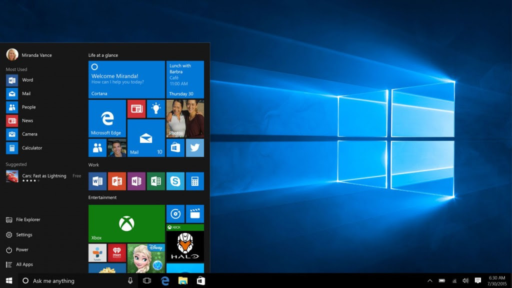 Windows 10, la version finale est disponible