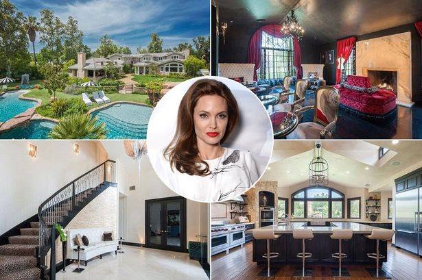 See inside Angelina Jolie's $6.9million New mansion she rented After ...