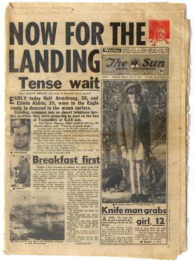 1969.07.21_The Sun_NOW THE LANDING_400w