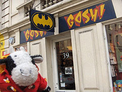 Look for the sign of the Bat for authentic Gosh! goodness.