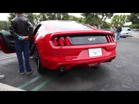 Hear The 2015 Ford Mustang GT Start & Rev: Video Hear The 2015 Ford Mustang GT Start & Rev: Video