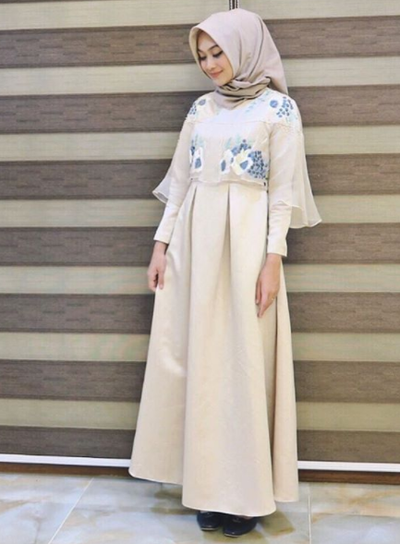 Model Gamis Sederhana Namun Elegan