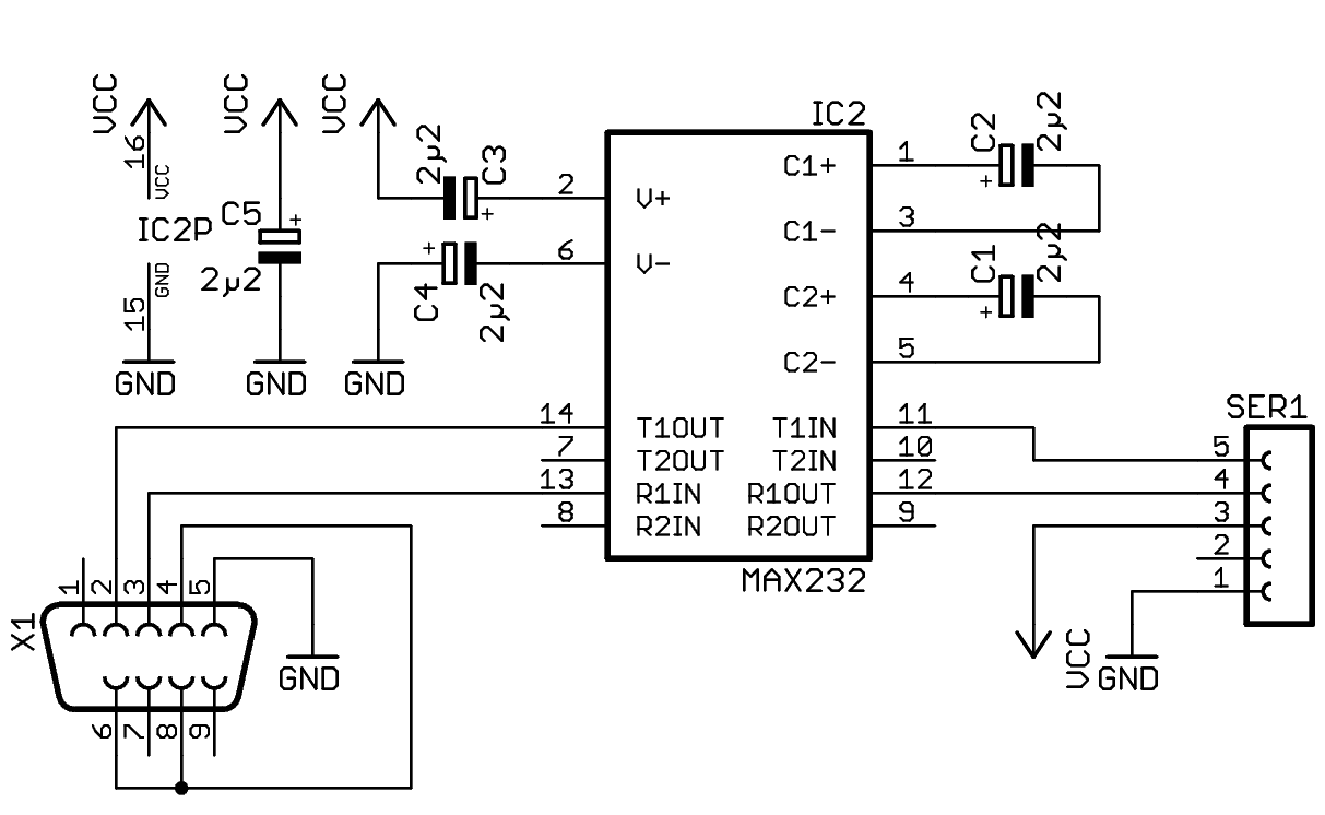 Rs232 Schematic - Complete Wiring Schemas