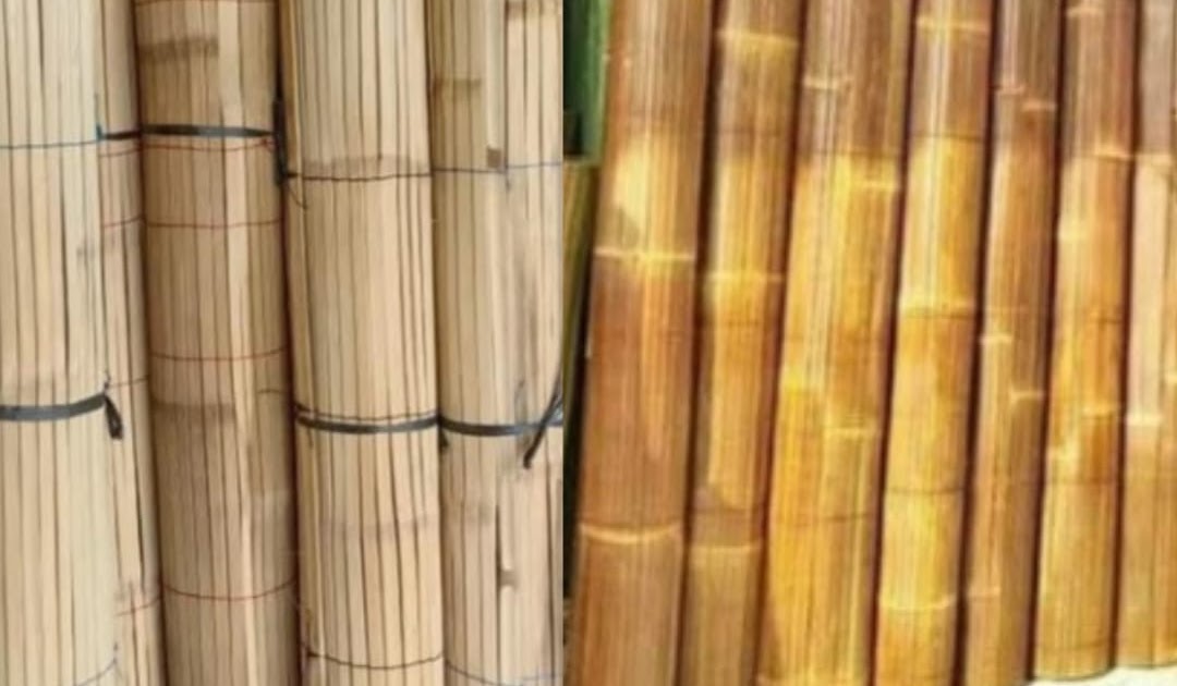  Cara  Membuat  Kerai Dari Bambu  Jual Tirai  Bambu  Murah 