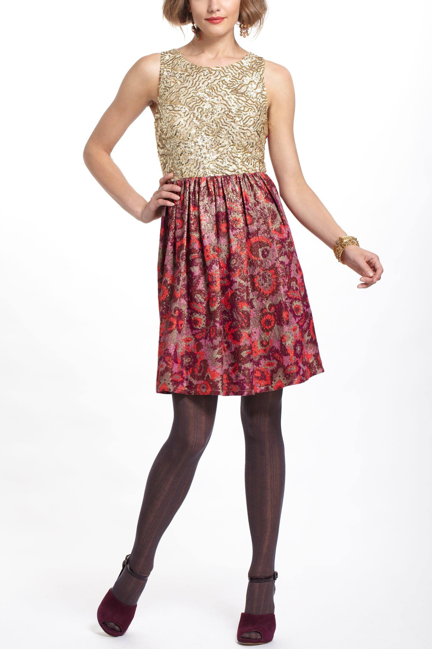 What I ♥ Today | Sequined Jacquard Dress & Caridad Ruffled Dress ...