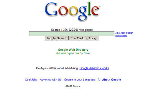 Google首页
