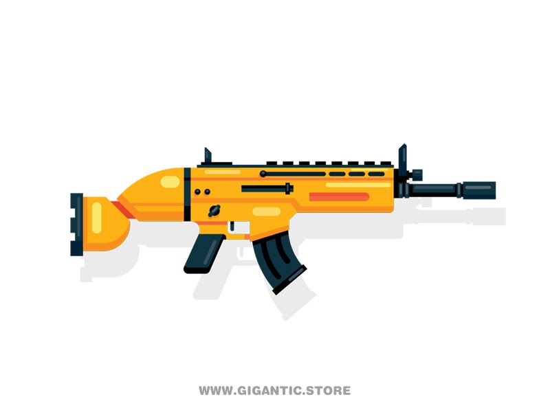 How To Draw A Assault Rifle