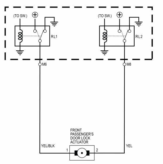 Lock Actuator Wiring Diagram