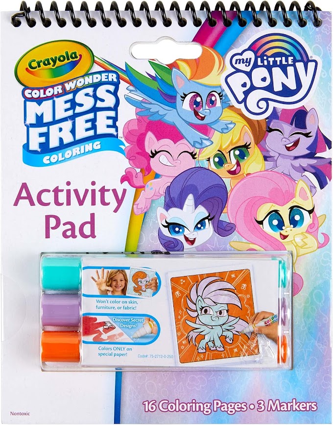 Crayola My Little Pony Color Wonder Activity Pad, Mess Free Coloring