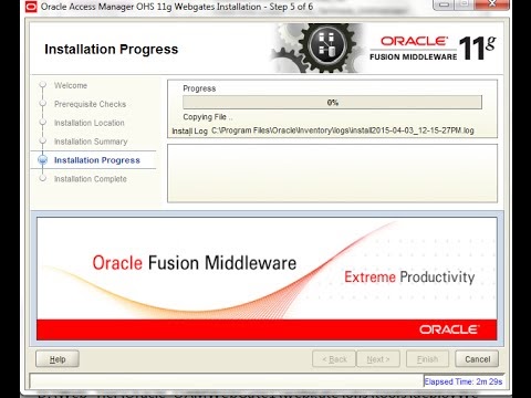 Oracle IAM: Installing and Configuring Oracle HTTP Server 11g Webgate