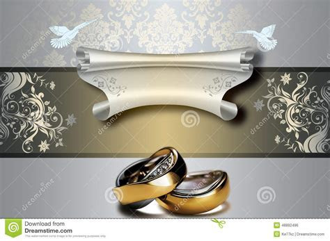 Wedding Invitation Template. Stock Illustration Image Wedding Invitation Template. Stock Illustration Image