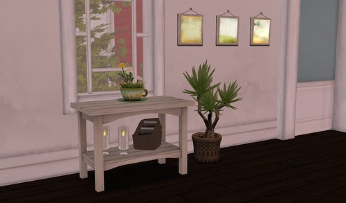 The Paesano House (Entry Area - Cheeky Pea - Still Water Hall Table & Art)